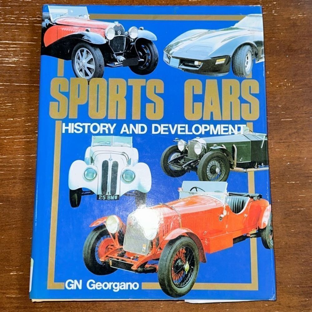 SPORTS CARS HISTORY AND DEVELOPMENT a Coffee Table Book BY GN Georgano